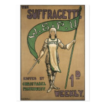 Suffragette Magazine Post Cards