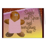 Sugar and spice ... invitation card
