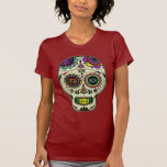 Sugar Skull Art - Day of the Dead shirt