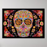 Sugar Skull Art Poster Print