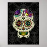Sugar Skull - Day of the Dead Art poster