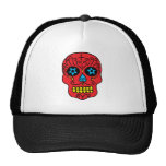 Sugar Skull Man Trucker Hats