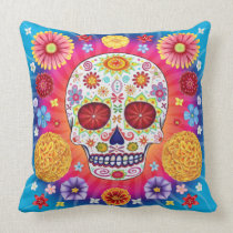 Sugar Skull Pillow pillows