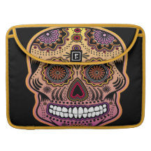 sugar skull sleeve for MacBooks