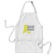 Suicide Prevention Awareness Ribbon Aprons