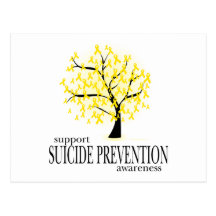 Suicide Prevention Tree Postcards