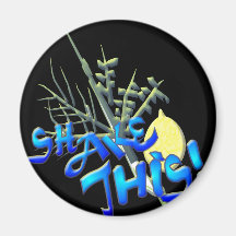 Sukkot Refrigerator Magnet