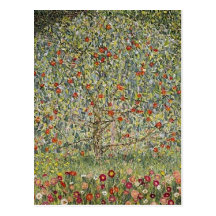 Summary Apfelbaum I , 1912, by Gustav Klimt centre Post Card