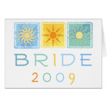 Summer Bride 2009 Greeting Card