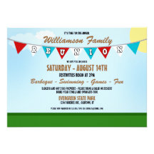 Summer Family Reunion Invitation