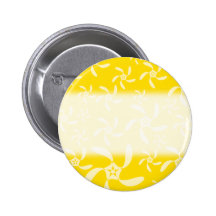 Summer Floral Design. Sunny Yellow. Buttons