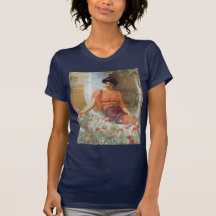 Summer Flowers by John William Godward Tee Shirt