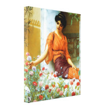Summer Flowers ~ John William Godward Canvas Prints