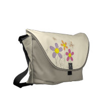 Summer Flowers Messenger Bag