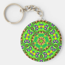 Summer flutterbies keychain