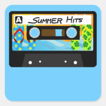 Summer Hits Tape Sticker