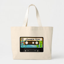 Summer Hits Tape Tote Bags
