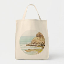Summer Landscape Tote Canvas Bags