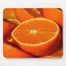 Summer Orange Mouse Pad