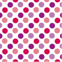 Summer Polka Dots Photo Cutouts
