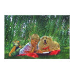 summer reading canvas canvas prints