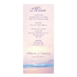 Summer Sea Menu invitations