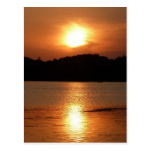 Summer Sunset Glow Post Cards