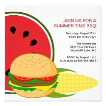Summer Time BBQ Invitation