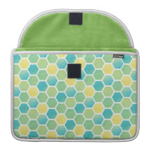 Summer Time Honeycomb MacBook Pro Sleeves