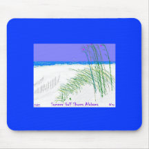Summers at Gulf Shores Mouse Pad