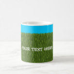 SUMMERTIME LAWN & SKY MUG ~ CUSTOMIZE!