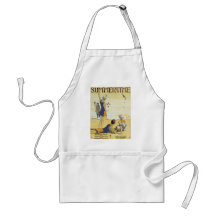 Summertime Vintage Songbook Cover Apron