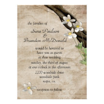 Summertime Wedding Invitations