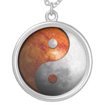 Sun and Moon Yin and Yang Symbol Jewelry