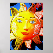 Sun Ceramic Posters