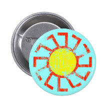 SUN - DISTRESSED AND AGED STYLE BUTTONS