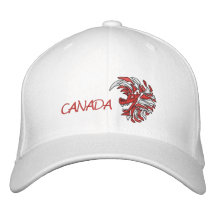 sun dragon Canada, Embroidered Baseball Cap