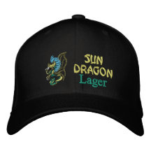 Sun Dragon, Lager Embroidered Hats