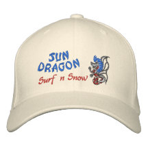 Sun Dragon  Surf and Snow Baseball Cap