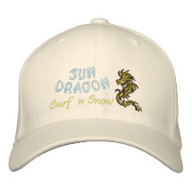 Sun Dragon  Surf and Snow Baseball Cap