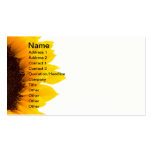 Sun flower business cards