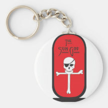 Sun God Logo Keychain