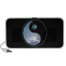 Sun-Moon Yin-Yang Travelling Speakers