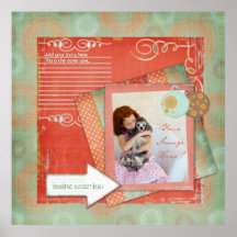 Sun Porch Scrapbook Page Posters
