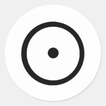 SUN ROUND STICKERS
