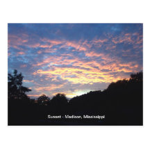 Sun Set Post Card