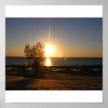 sun set print
