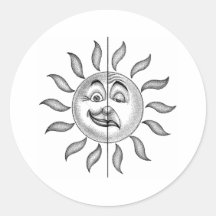 Sun Sticker