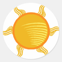Sun Sticker