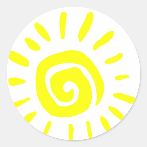 Sun Stickers